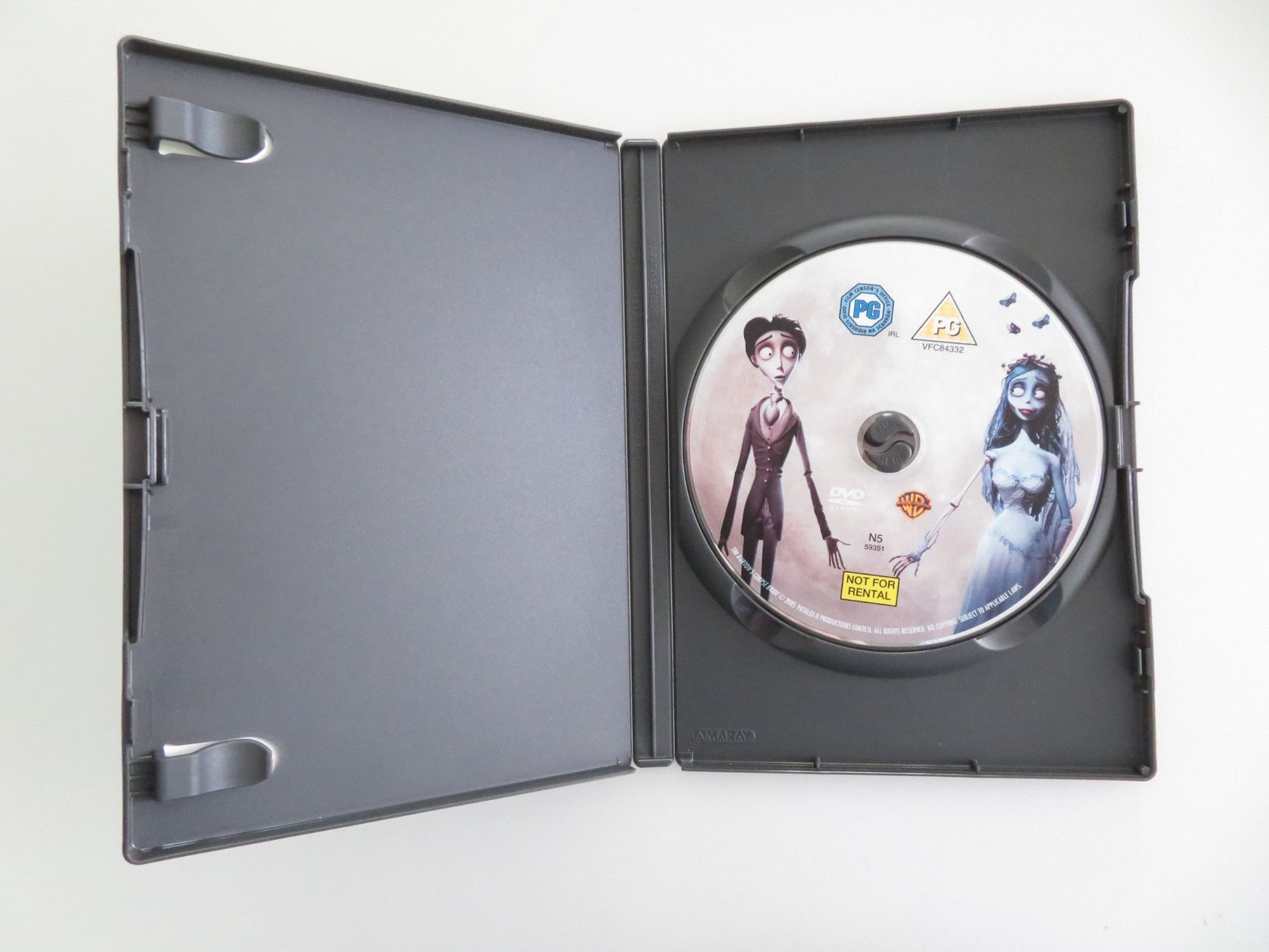 CORPSE BRIDE (DVD) JOHNNY DEPP HELENA BONHAM CARTER 2005 REGION 2 Movie posters