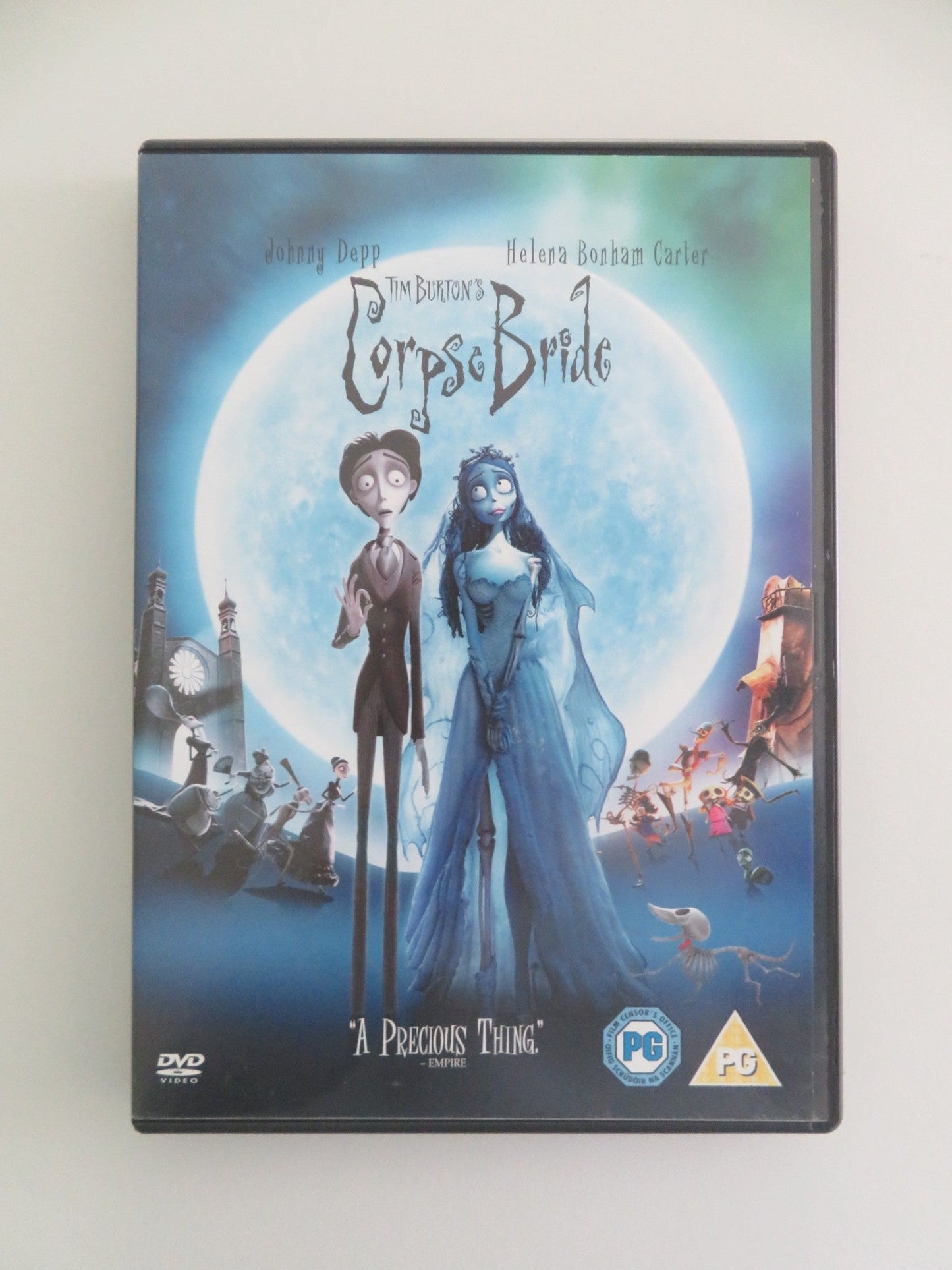 CORPSE BRIDE (DVD) JOHNNY DEPP HELENA BONHAM CARTER 2005 REGION 2 Movie posters