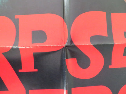 Corpse Eaters Folded US One Sheet Poster Michael Hopkins Ed LeBreton 1974 Movie posters