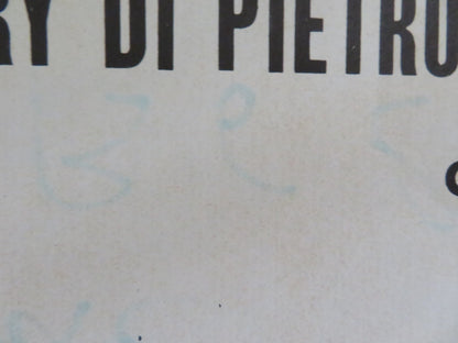 CORRI, CORRI...JIMMY LOGAN ITALIAN 2 FOGLIO POSTER RAY DANTON AGNES SPAAK 1971 Rendezvous Cinema Movie posters