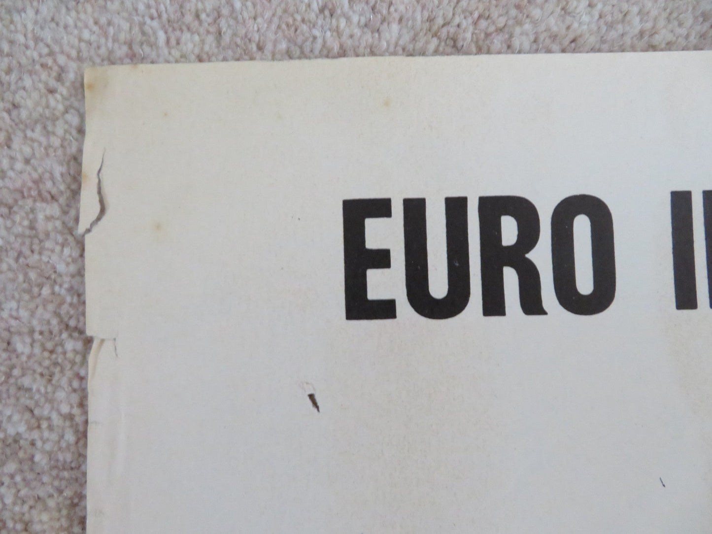 CORRI, CORRI...JIMMY LOGAN ITALIAN 2 FOGLIO POSTER RAY DANTON AGNES SPAAK 1971 Rendezvous Cinema Movie posters