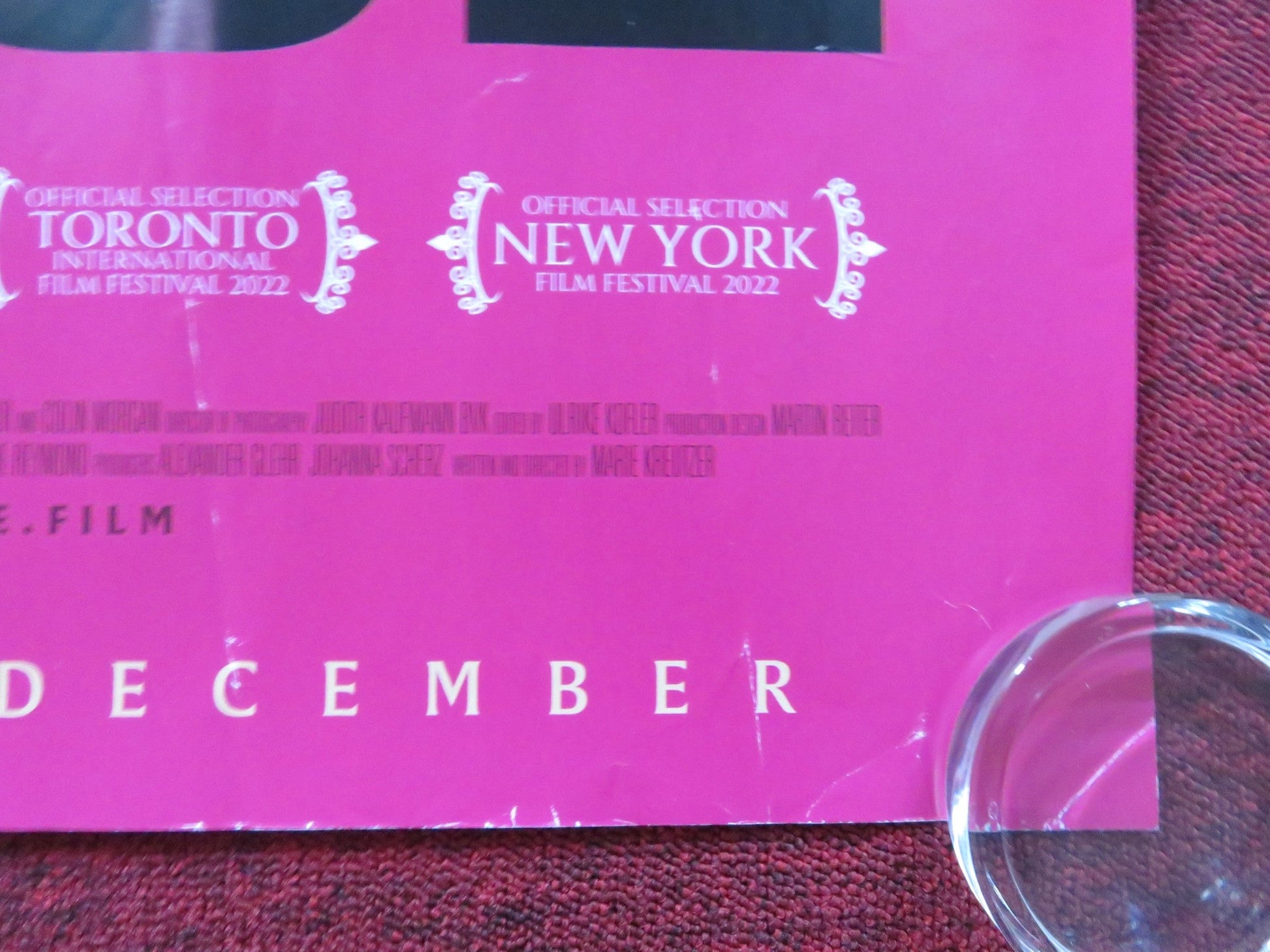 CORSAGE UK QUAD ROLLED POSTER VICKY KRIEPS FLORIAN TEICHTMEISTER 2022 Rendezvous Cinema Movie posters