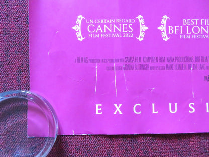 CORSAGE UK QUAD ROLLED POSTER VICKY KRIEPS FLORIAN TEICHTMEISTER 2022 Rendezvous Cinema Movie posters