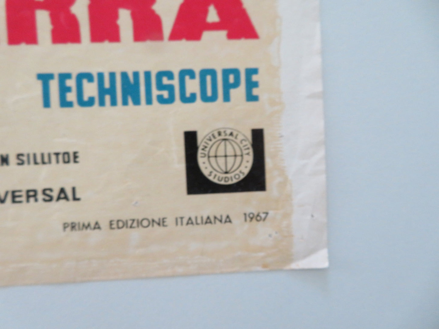 COUNTERPOINT ITALIAN LOCANDINA POSTER CHARLTON HESTON MAXIMILIAN SCHELL 1967 Movie posters