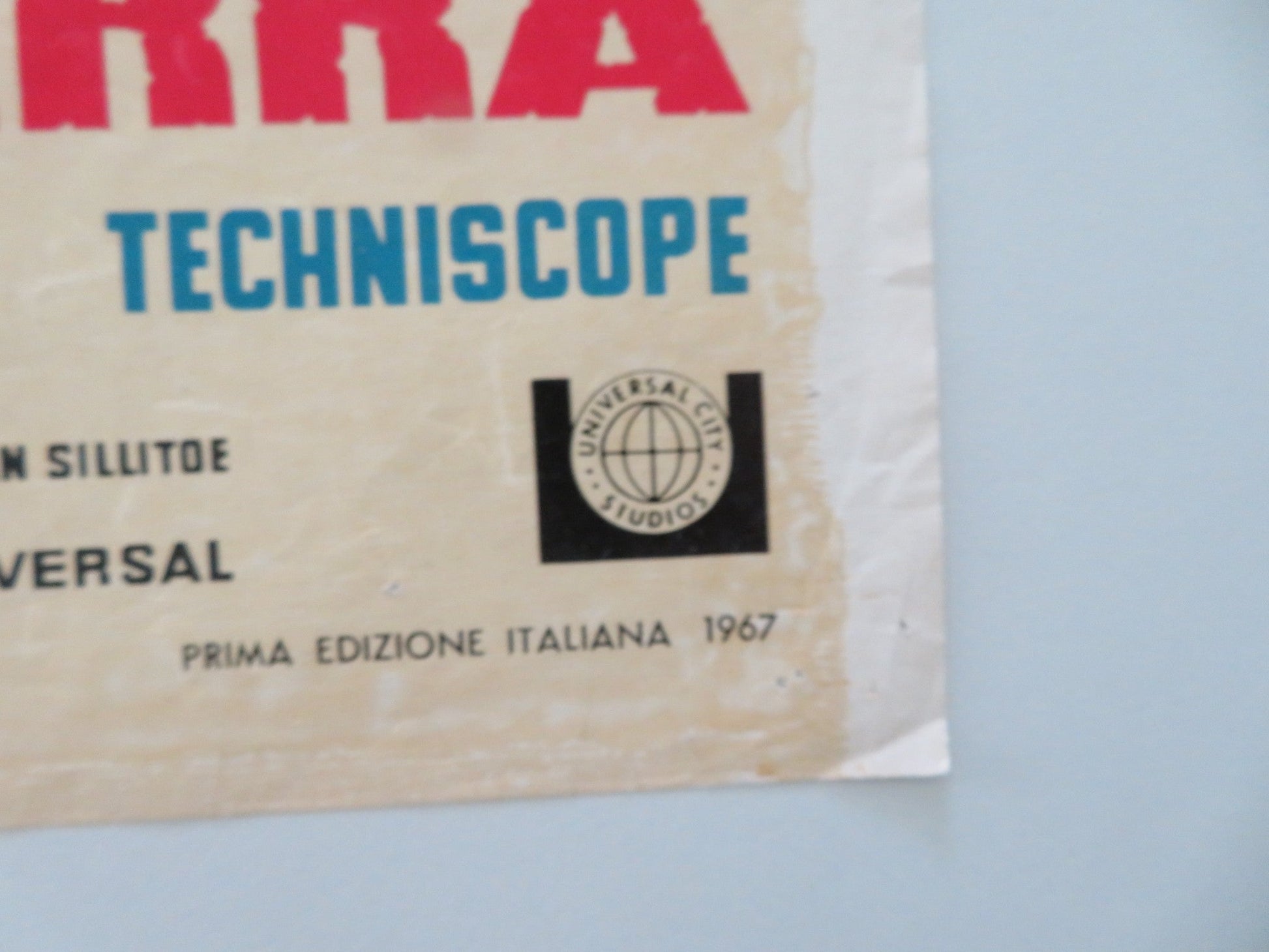 COUNTERPOINT ITALIAN LOCANDINA POSTER CHARLTON HESTON MAXIMILIAN SCHELL 1967 Movie posters