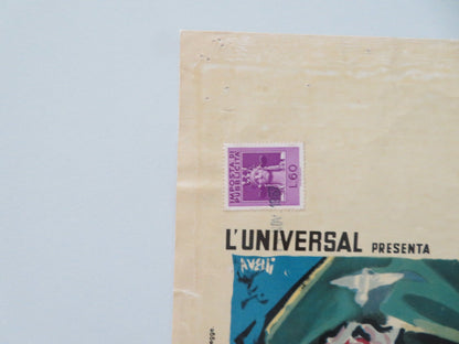 COUNTERPOINT ITALIAN LOCANDINA POSTER CHARLTON HESTON MAXIMILIAN SCHELL 1967 Movie posters