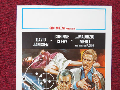 COVERT ACTION ITALIAN LOCANDINA POSTER DAVID JANSSEN CORINNE CLERY 1978 Rendezvous Cinema Movie posters