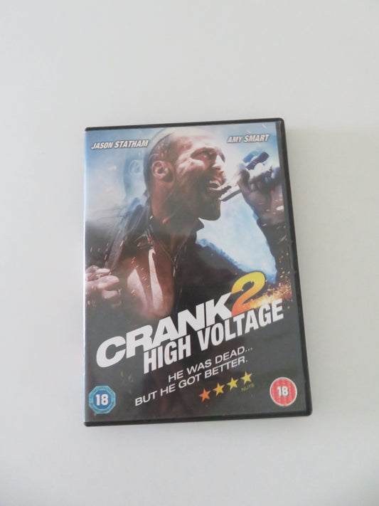 Crank 2: High Voltage (DVD) Jason Statham Amy Smart 2009 Region 2 Movie posters