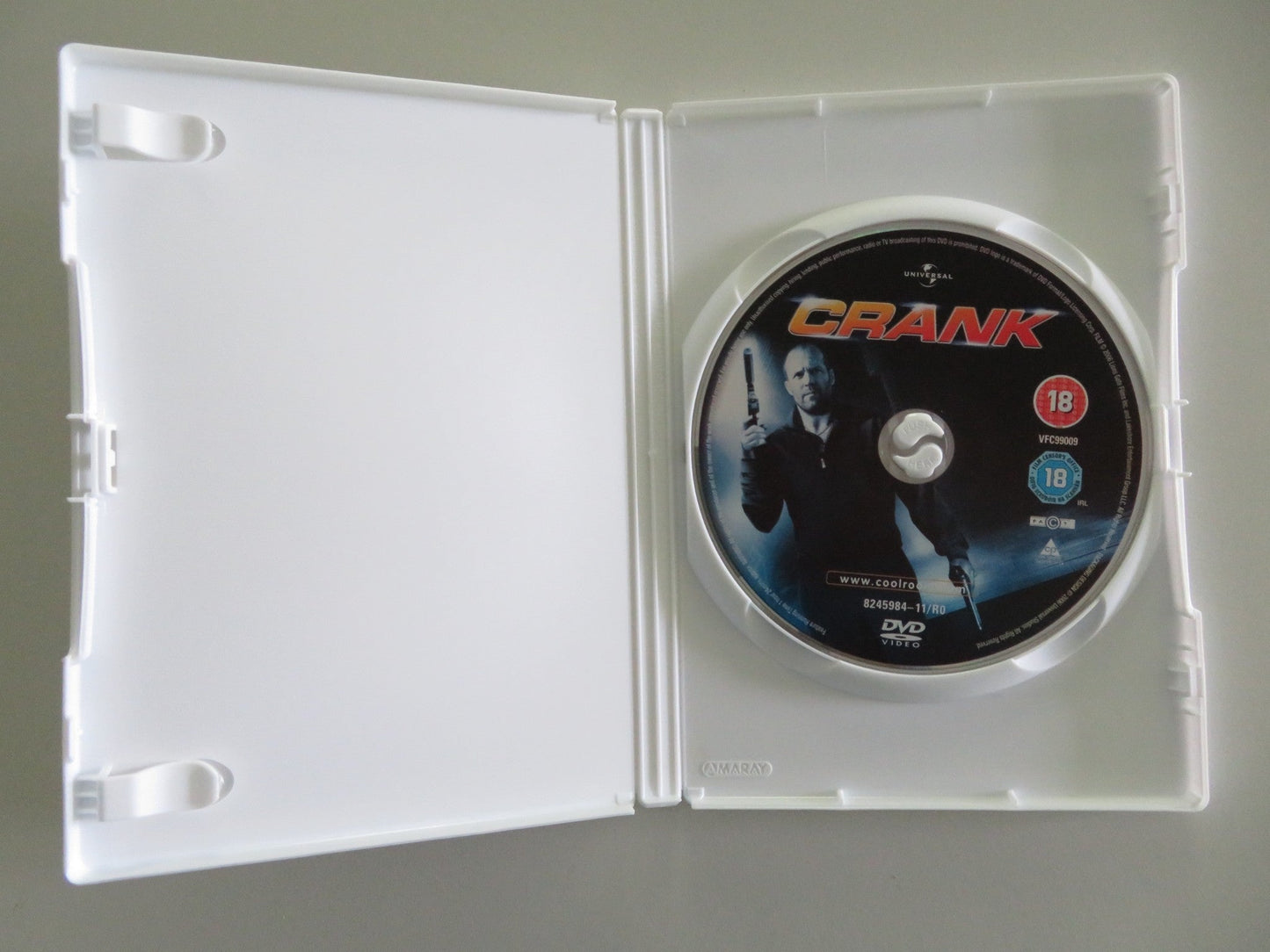 Crank (DVD) Jason Statham Amy Smart 2006 Region 2 Movie posters