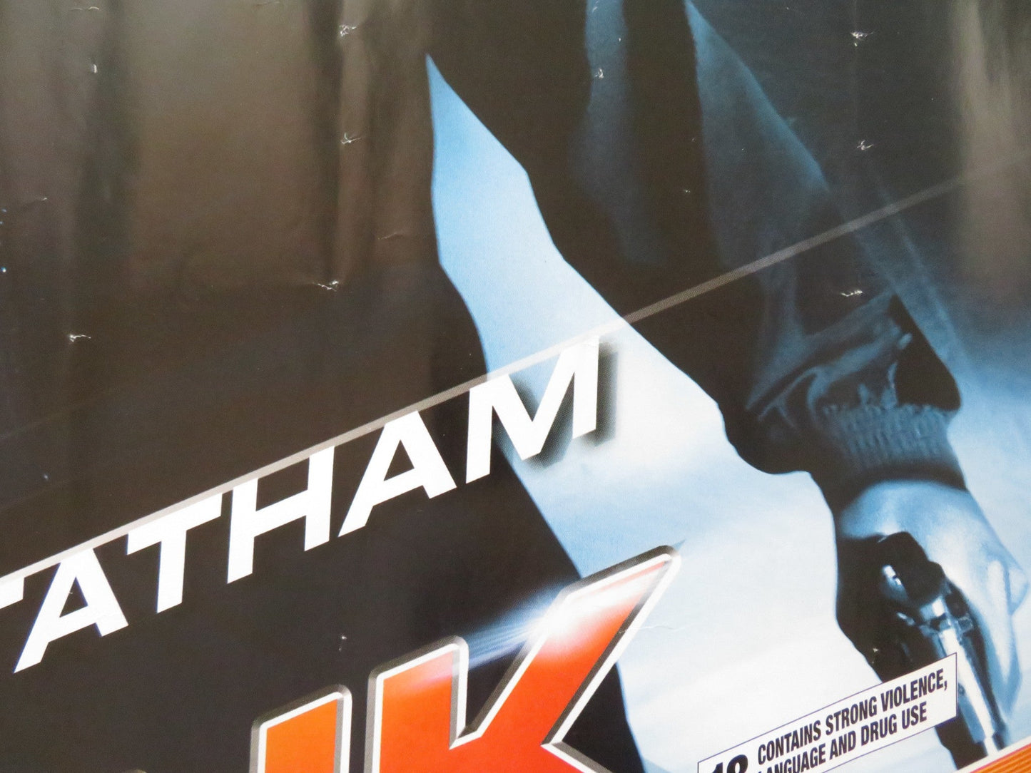 CRANK UK QUAD ROLLED POSTER JASON STATHAM AMY SMART 2006 Rendezvous Cinema Movie posters