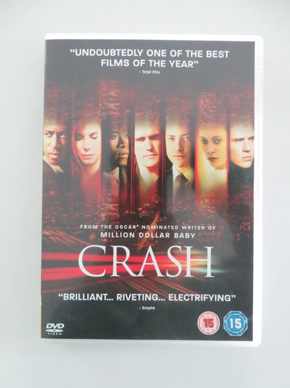 CRASH - B (DVD) SANDRA BULLOCK DON CHEADLE 2004 REGION 2 Movie posters