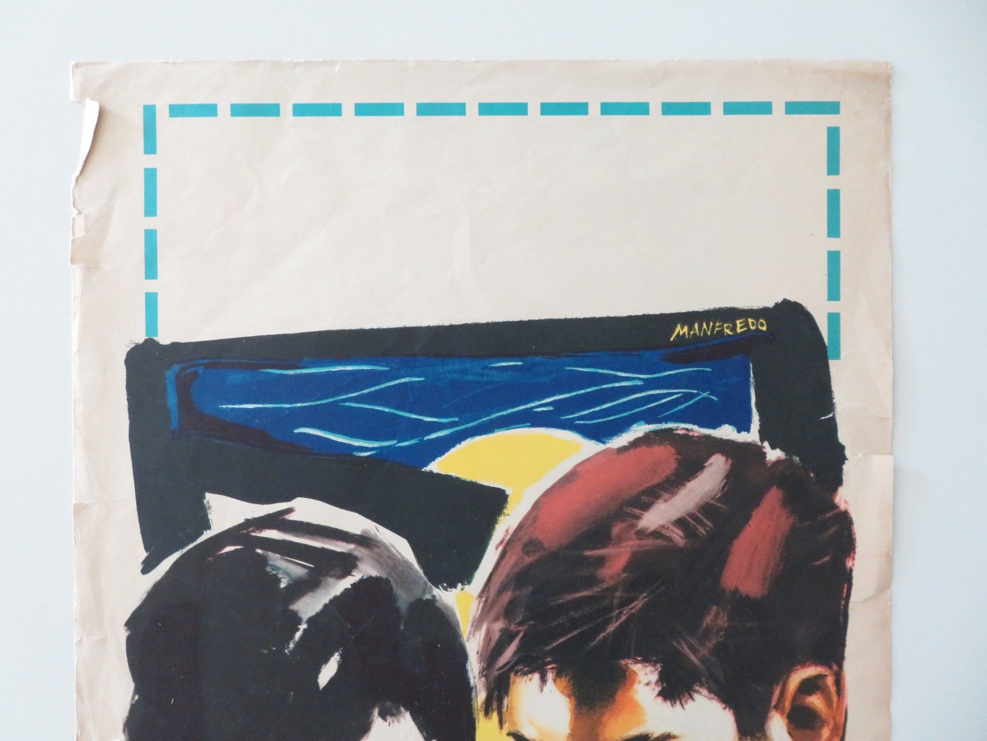 CRAZED FRUIT ITALIAN LOCANDINA POSTER YUJIRO ISHIHARA MASAHIKO TSUGAWA 1959 Movie posters