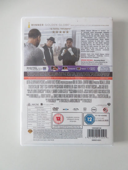 Creed (DVD) Michael B. Jordan Sylvester Stallone 2015 Region 2 Movie posters