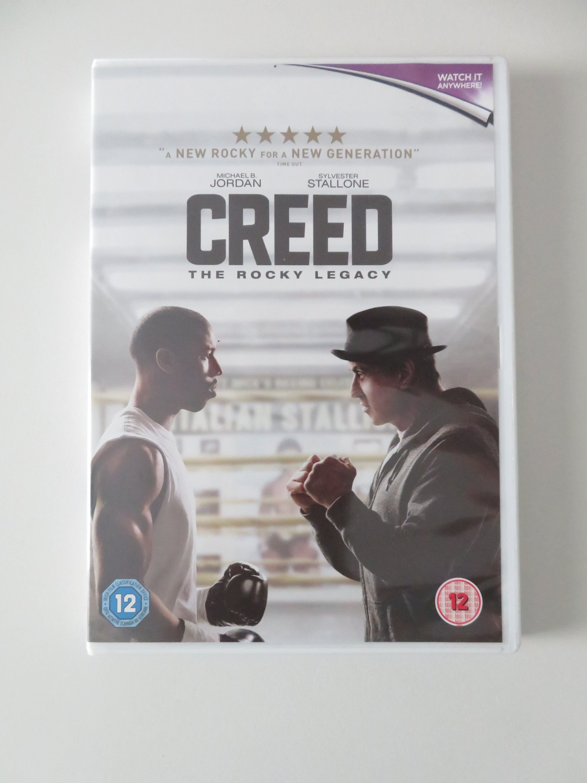 Creed (DVD) Michael B. Jordan Sylvester Stallone 2015 Region 2 Movie posters