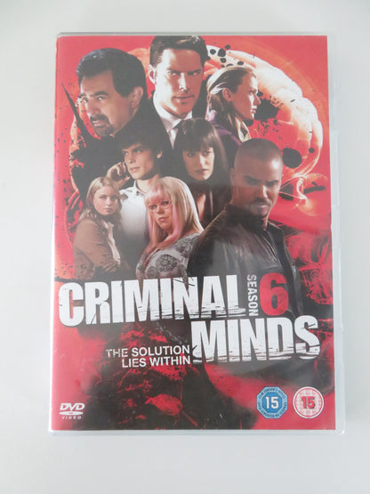Criminal Minds - Season 6 (DVD) Kirsten Vangsness 2010 Region 2 Movie posters