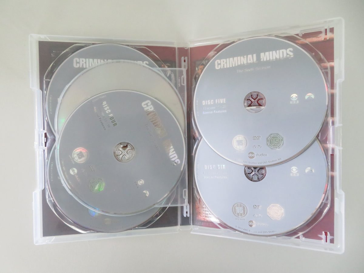 Criminal Minds - Season 6 (DVD) Kirsten Vangsness 2010 Region 2 Movie posters