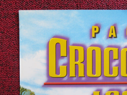 CROCODILE DUNDEE IN LOS ANGELES VHS VIDEO POSTER PAUL HOGAN LINDA KOZLOWSKI 2001 Rendezvous Cinema Movie posters