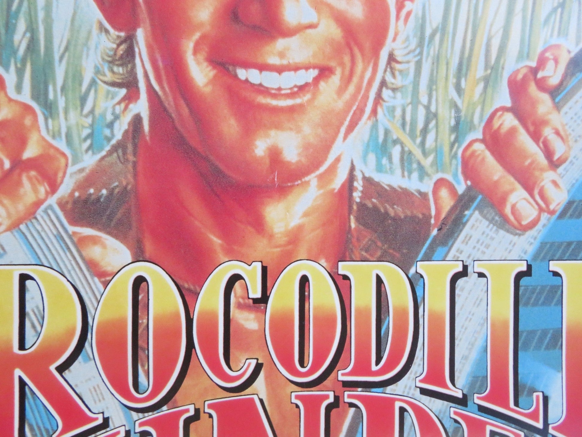 CROCODILE DUNDEE NETHERLANDS POSTER ROLLED PAUL HOGAN LINDA KOZLOWSKI 1986 Rendezvous Cinema Movie posters