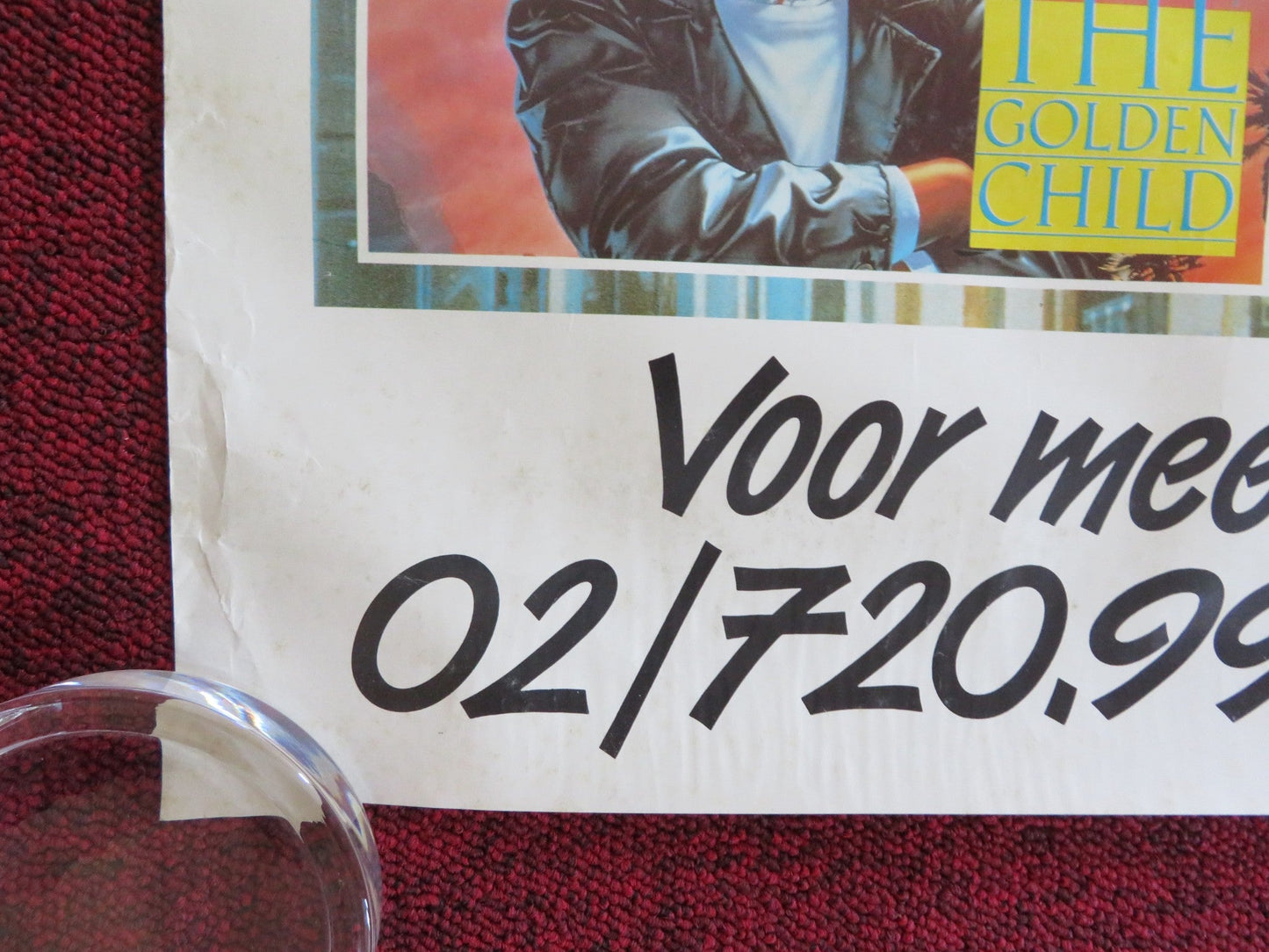 CROCODILE DUNDEE NETHERLANDS POSTER ROLLED PAUL HOGAN LINDA KOZLOWSKI 1986 Rendezvous Cinema Movie posters