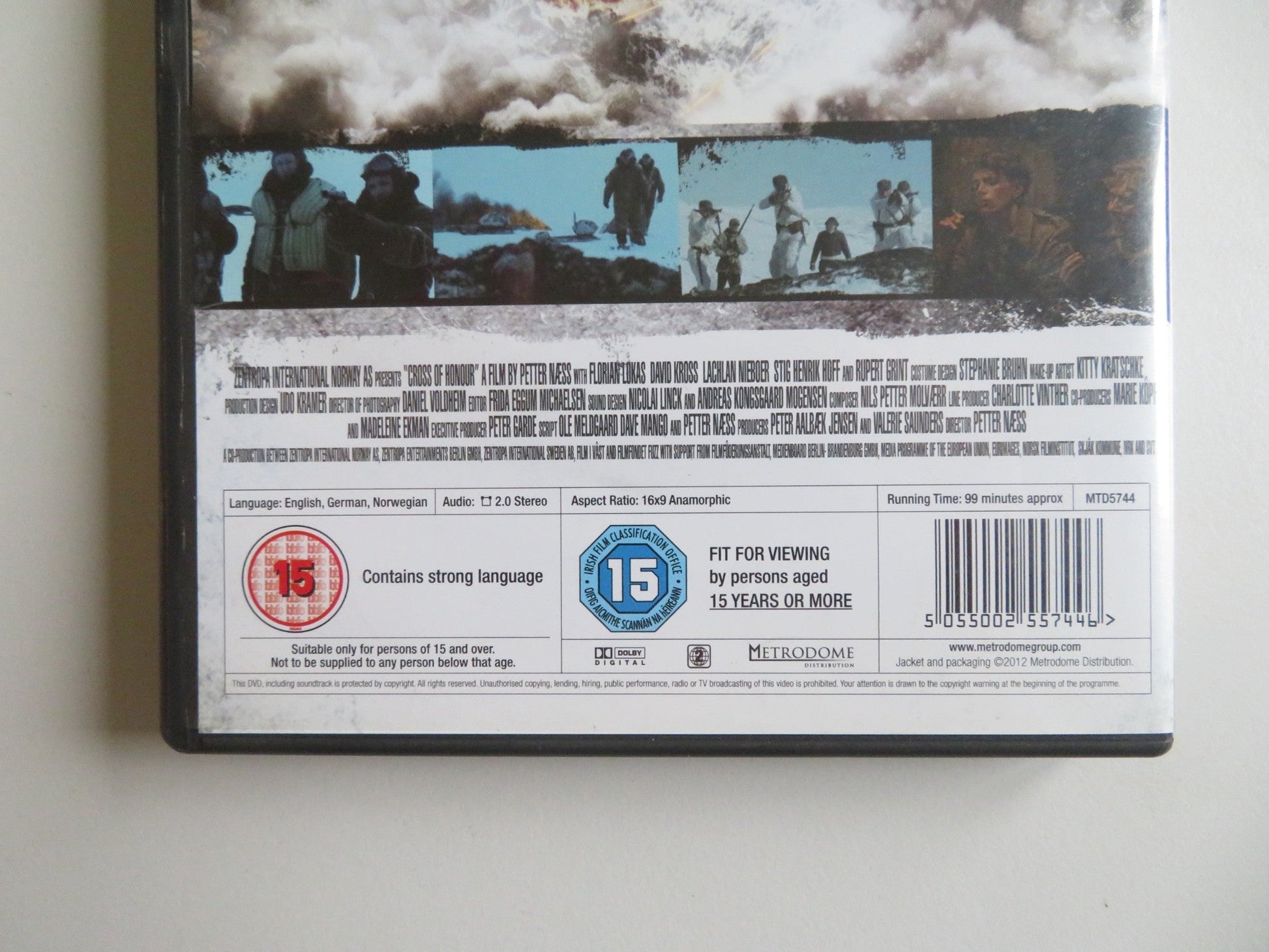 CROSS OF HONOUR (DVD) RUPERT GRINT STIG - HENRIK HOFF 2012 REGION 2 Movie posters