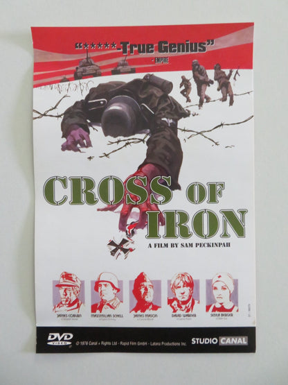 CROSS OF IRON (DVD) JAMES COBURN JAMES MASON 1977 REGION 2 Movie posters