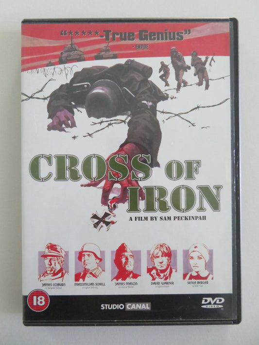 CROSS OF IRON (DVD) JAMES COBURN JAMES MASON 1977 REGION 2 Movie posters