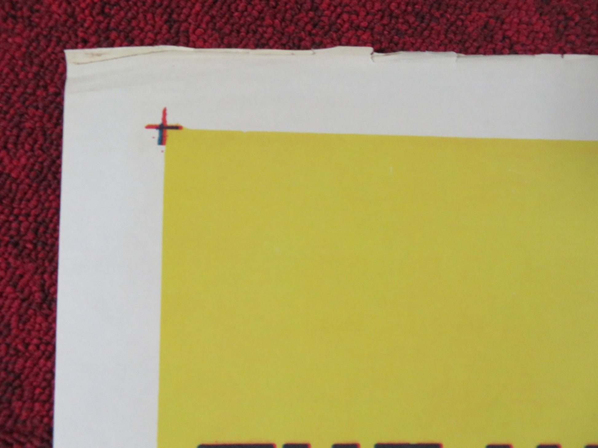 CROSS - UP / TIGER BY THE TAIL FOLDED US ONE SHEET POSTER LARRY PARKS 1958 Rendezvous Cinema Movie posters