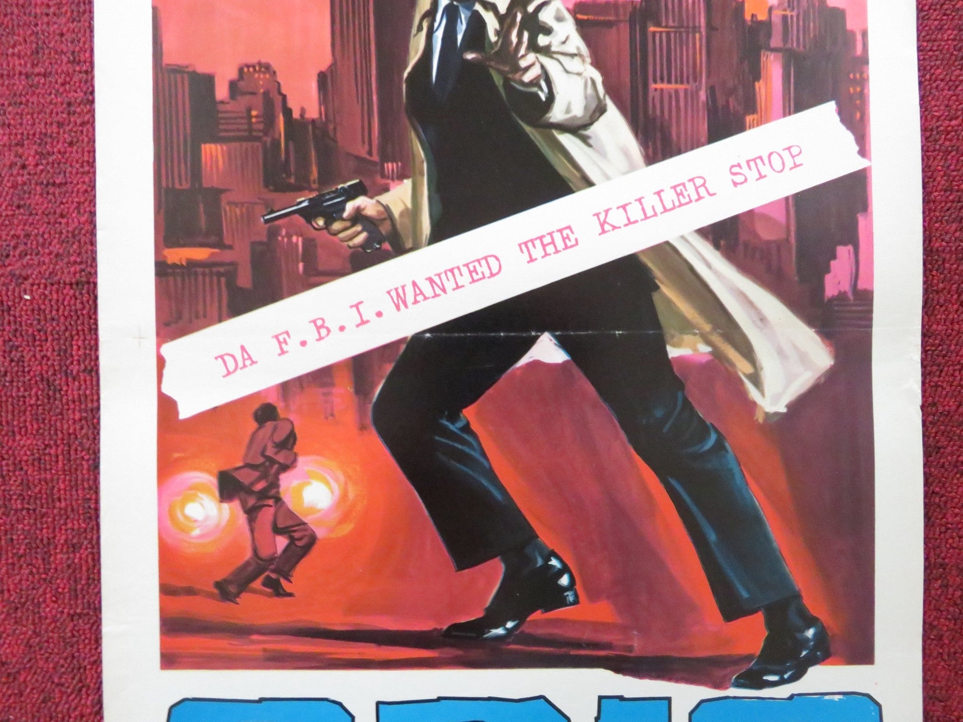 CROSSFIRE ITALIAN LOCANDINA POSTER ROBERT MITCHUM ROBERT RYAN R1966 Rendezvous Cinema Movie posters