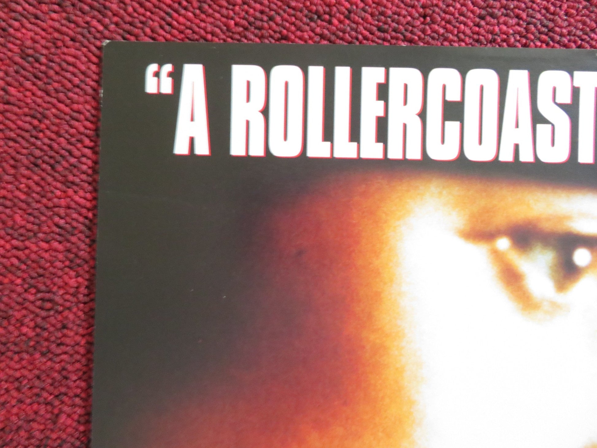 CROSSFIRE VHS VIDEO POSTER JEFF FAHEY TERI POLO 1993 Rendezvous Cinema Movie posters