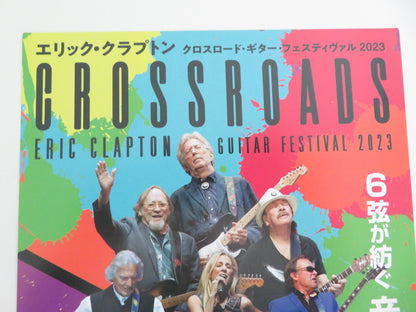 Crossroads: Eric Clapton Guitar Festival Japanese Chirashi (B5) Poster 2024 Movie posters