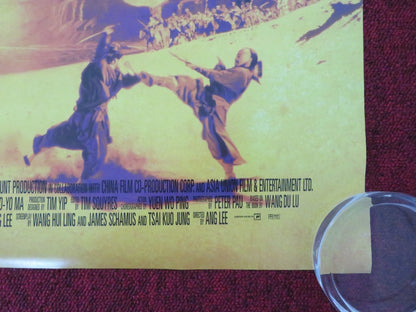 CROUCHING TIGER, HIDDEN DRAGON - B POSTER ROLLED CHOW YUN - FAT YEOH 2000 Movie posters