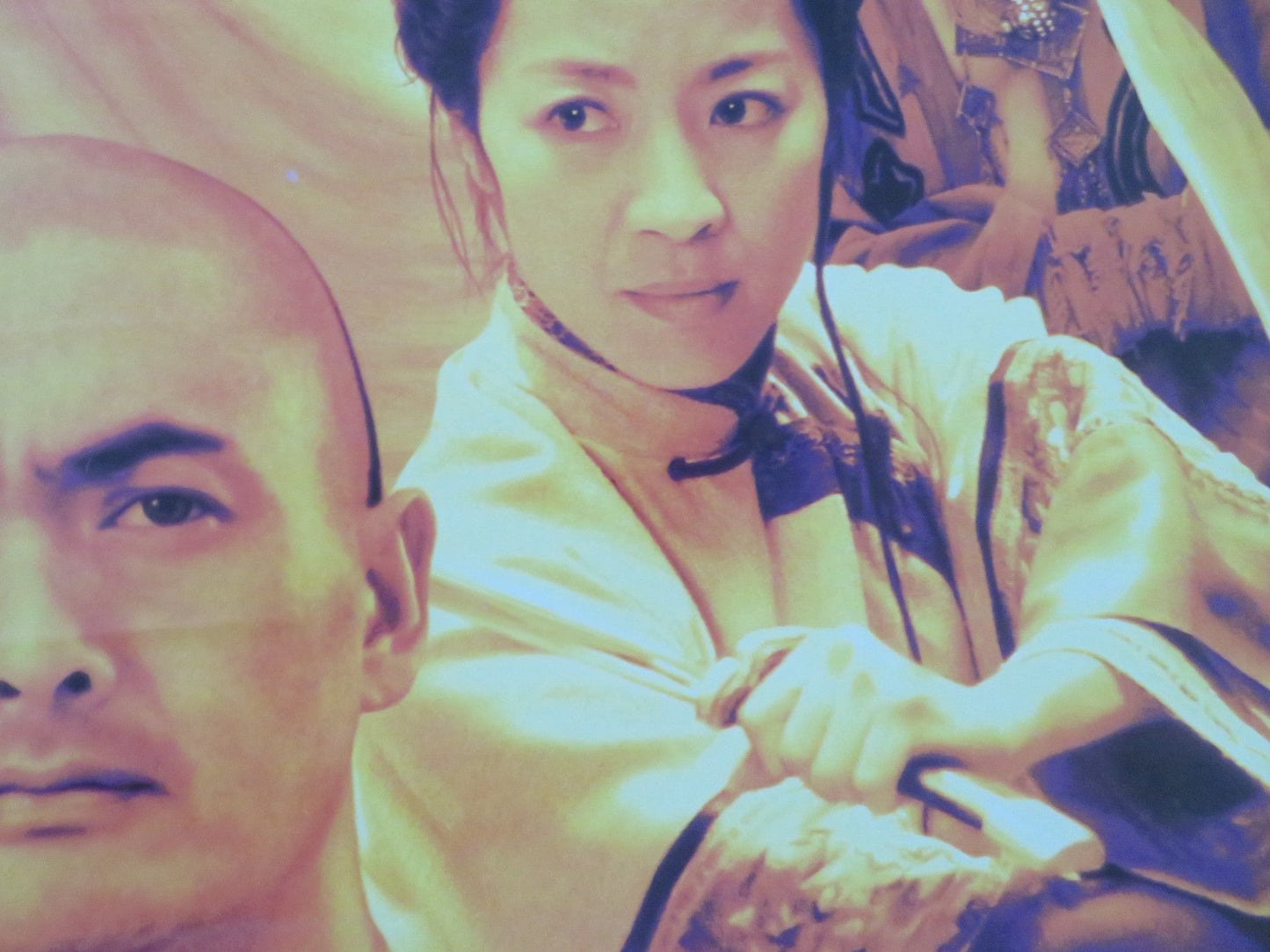 CROUCHING TIGER, HIDDEN DRAGON - B POSTER ROLLED CHOW YUN - FAT YEOH 2000 Movie posters