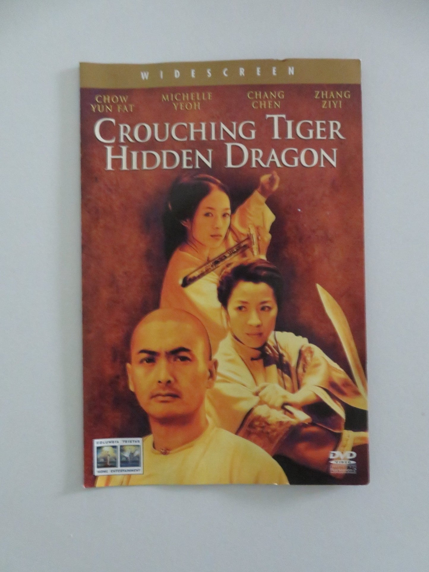 CROUCHING TIGER HIDDEN DRAGON (DVD) CHOW YUN FAT MICHELLE YEOH 2000 REGION 2 Movie posters