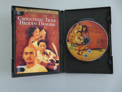 CROUCHING TIGER HIDDEN DRAGON (DVD) CHOW YUN FAT MICHELLE YEOH 2000 REGION 2 Movie posters