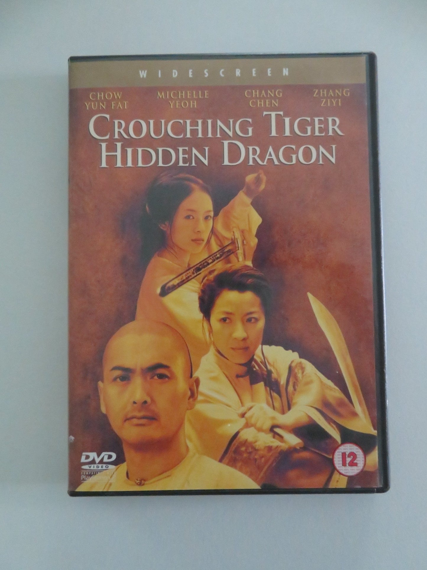 CROUCHING TIGER HIDDEN DRAGON (DVD) CHOW YUN FAT MICHELLE YEOH 2000 REGION 2 Movie posters
