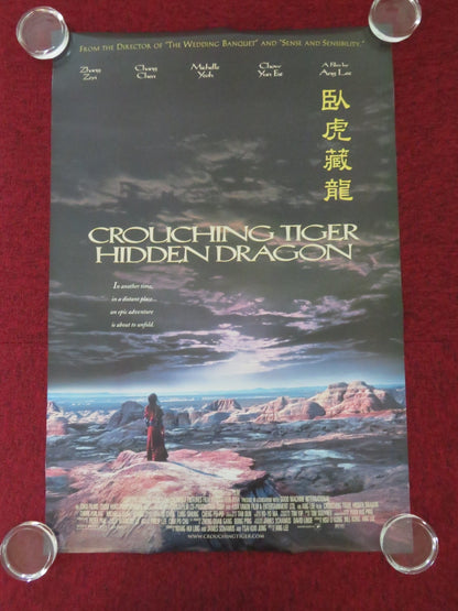 CROUCHING TIGER HIDDEN DRAGON US POSTER ROLLED CHOW YUN - FAT MICHELLE YEOH 2000 Movie posters