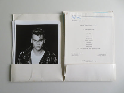 CRY - BABY PRESS KIT 1990 JOHNNY DEPP IGGY POP RICKI LAKE WILLEM DAFOE Movie posters