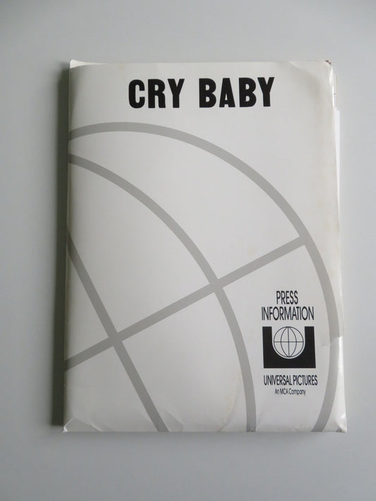 CRY - BABY PRESS KIT 1990 JOHNNY DEPP IGGY POP RICKI LAKE WILLEM DAFOE Movie posters