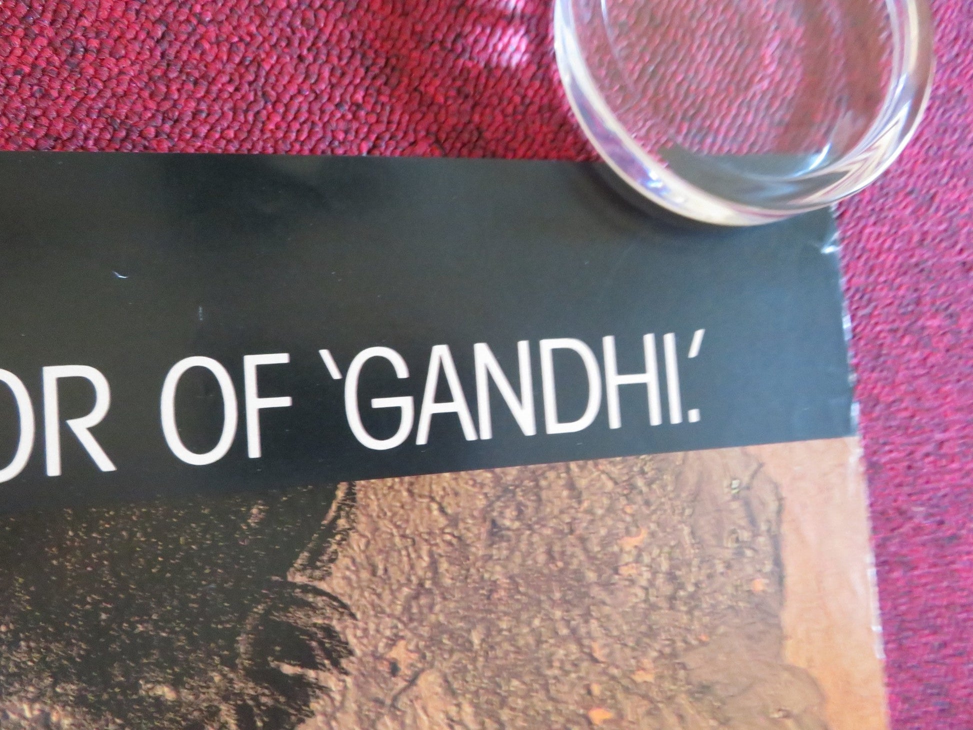 CRY FREEDOM US ONE SHEET ROLLED POSTER KEVIN KLINE DENZEL WASHINGTON 1987 Rendezvous Cinema Movie posters