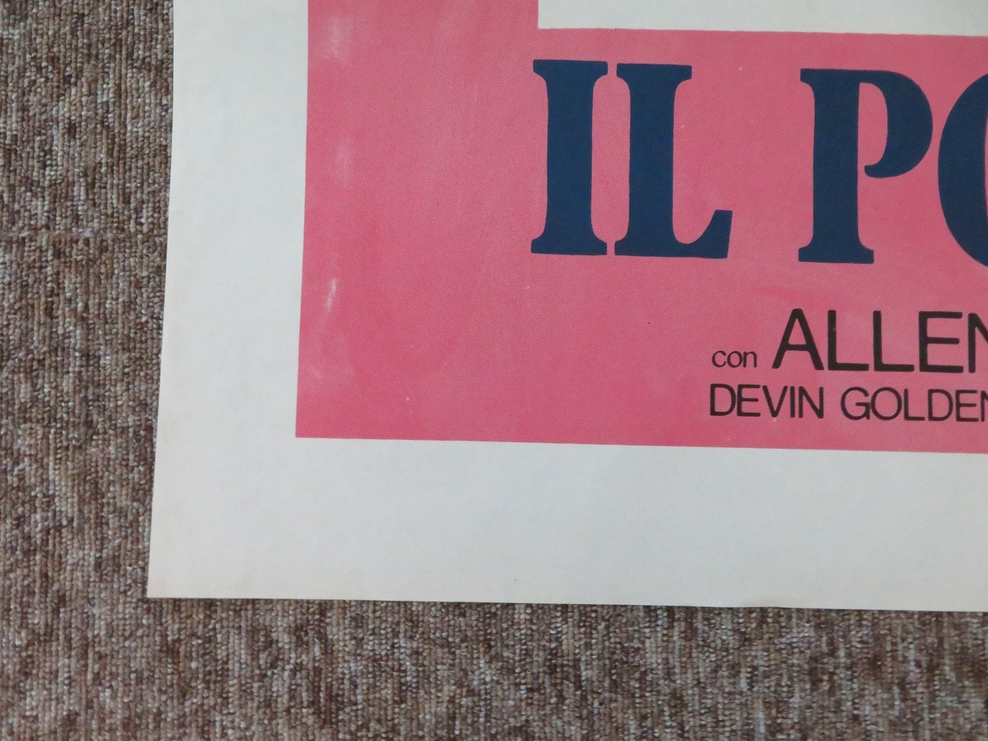 CRY UNCLE ITALIAN 2 FOGLIO POSTER ALLEN GARFIELD PAMELA GRUEN 1978 Rendezvous Cinema Movie posters