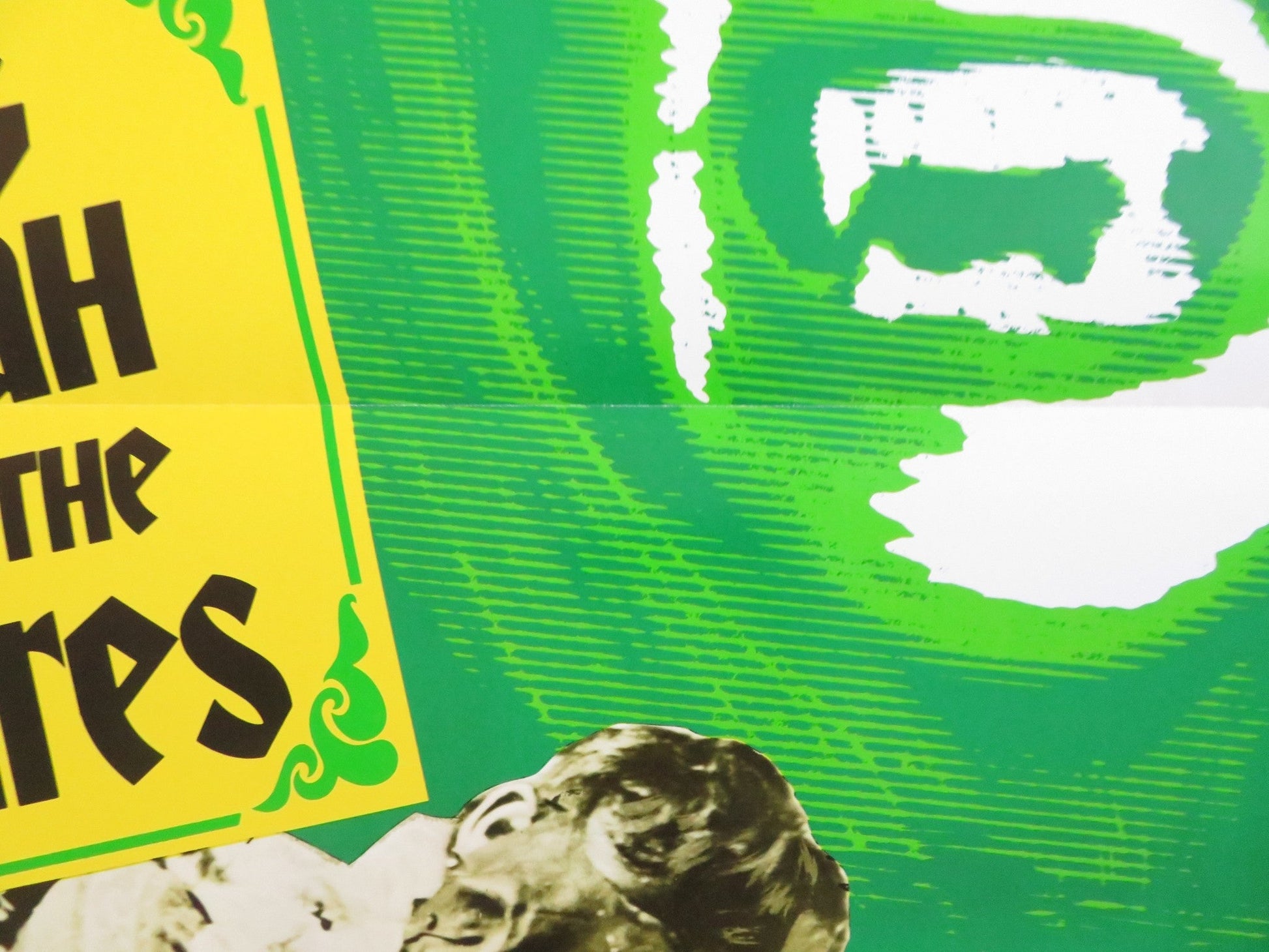 CRYPT OF THE LIVING DEAD US TRI FOLDED ONE SHEET ROLLED POSTER ANDREW PINE 1973 Rendezvous Cinema Movie posters