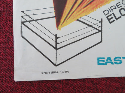 CUADRILATERO SPANISH POSTER ROLLED JOSE LEGRA JOSE MARIA PRADA 1970 Movie posters