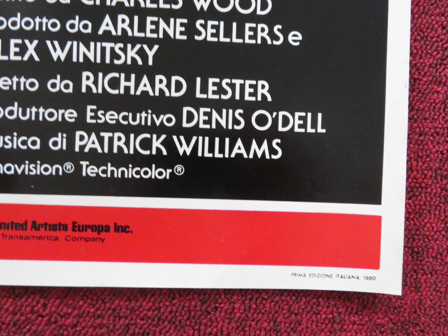 CUBA - B ITALIAN FOTOBUSTA POSTER SEAN CONNERY BROOKE ADAMS 1979 Rendezvous Cinema Movie posters