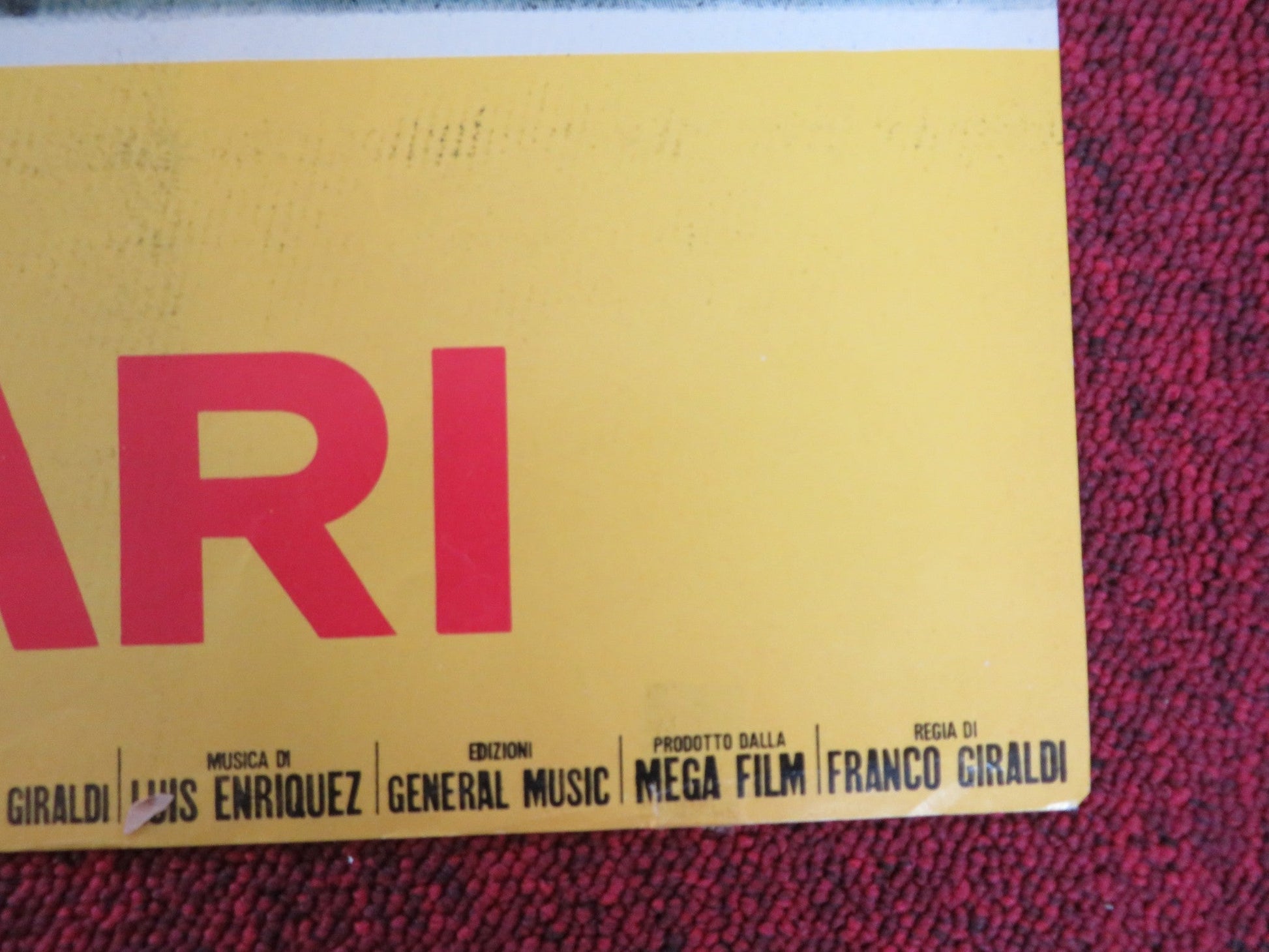 CUORI SOLITARI - A ITALIAN FOTOBUSTA POSTER UGO TOGNAZZI SENTA BERGER 1970 Rendezvous Cinema Movie posters