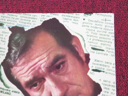 CUORI SOLITARI - B ITALIAN FOTOBUSTA POSTER UGO TOGNAZZI SENTA BERGER 1970 Rendezvous Cinema Movie posters