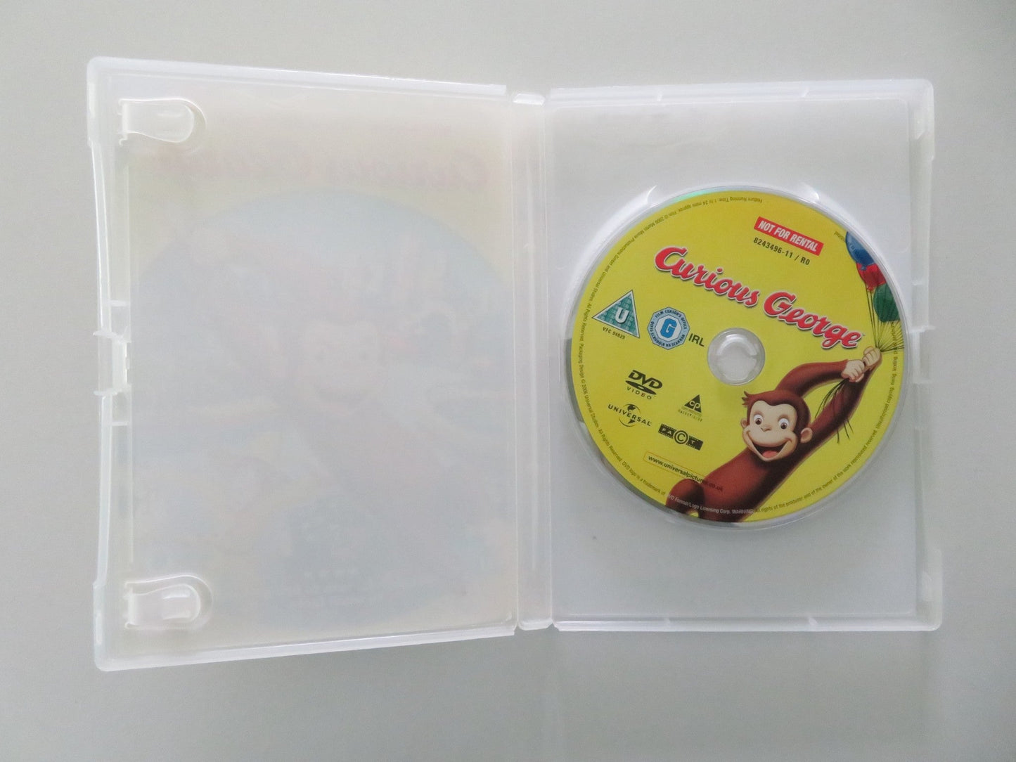 Curious George (DVD) Will Ferrell Drew Barrymore 2006 Region 2, 4, 5 Movie posters
