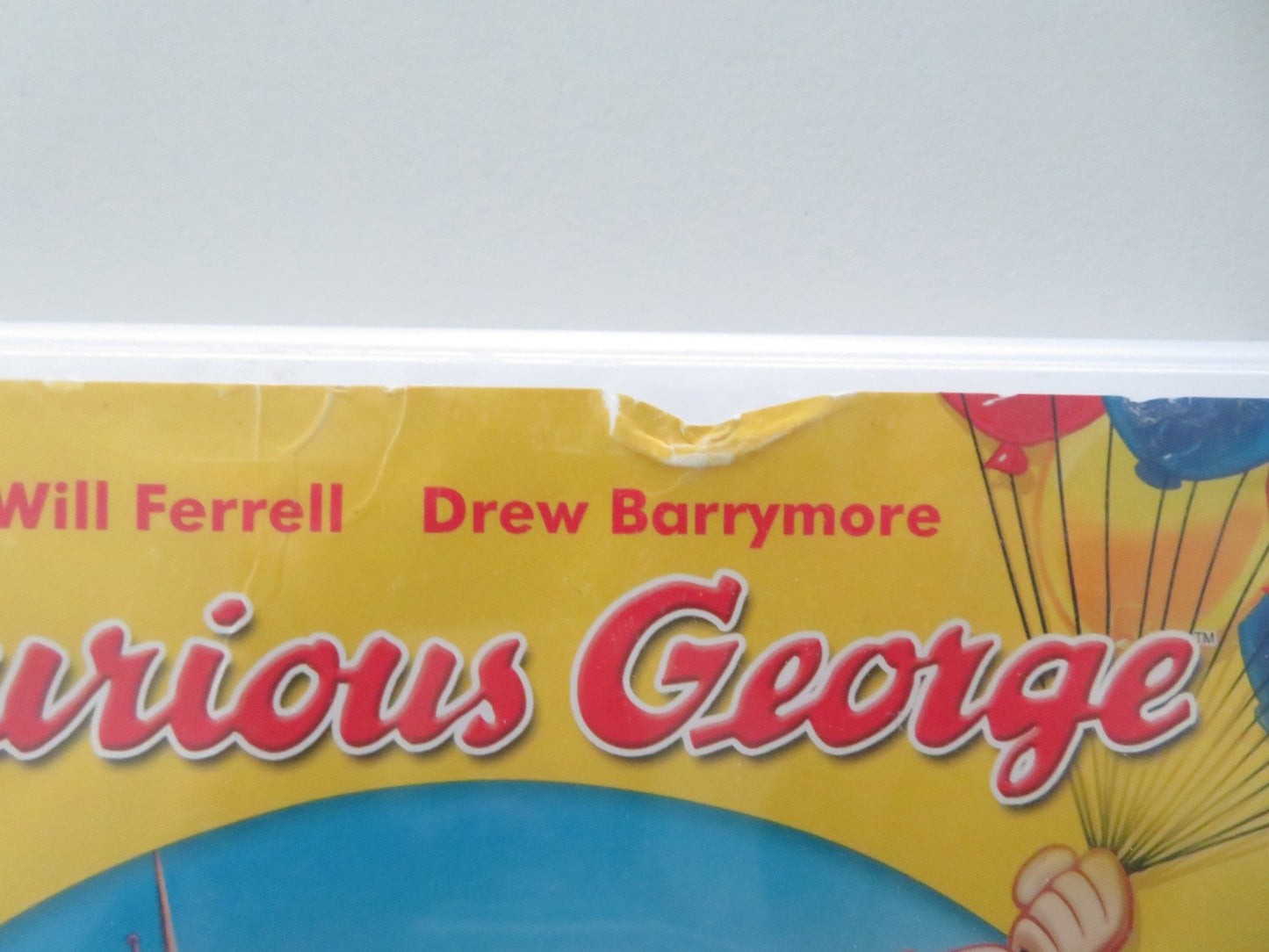 Curious George (DVD) Will Ferrell Drew Barrymore 2006 Region 2, 4, 5 Movie posters