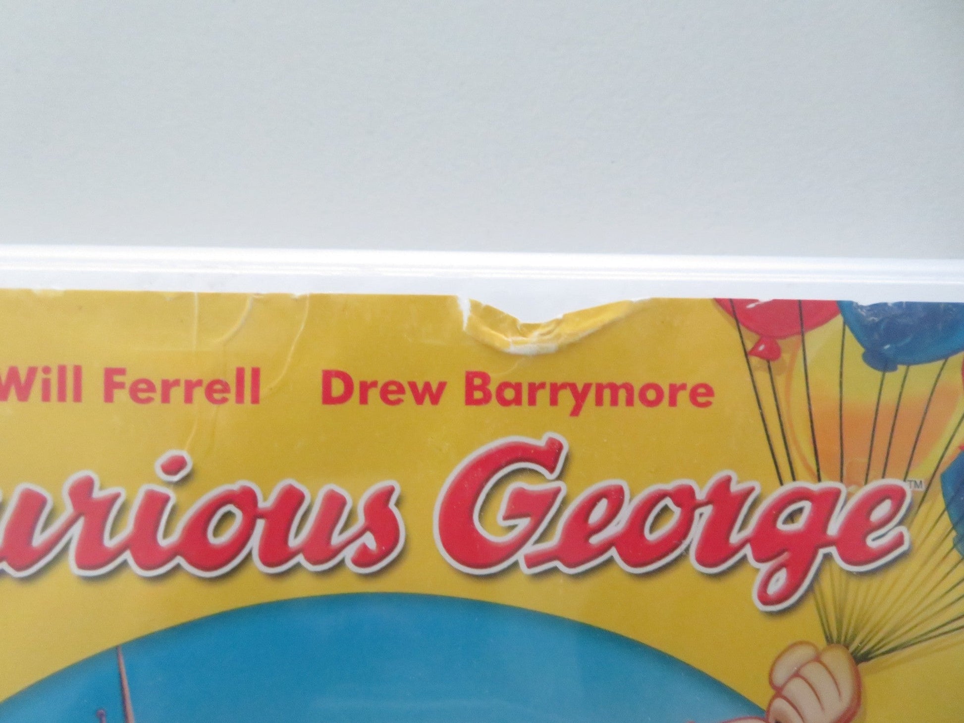 Curious George (DVD) Will Ferrell Drew Barrymore 2006 Region 2, 4, 5 Movie posters