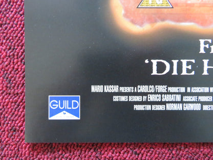 CUTTHROAT ISLAND VHS VIDEO POSTER GEENA DAVIS MATTHEW MODINE 1995 Rendezvous Cinema Movie posters