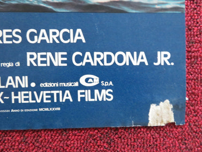 CYCLONE - C ITALIAN FOTOBUSTA POSTER ARTHUR KENNEDY CARROL BAKER 1978 Rendezvous Cinema Movie posters